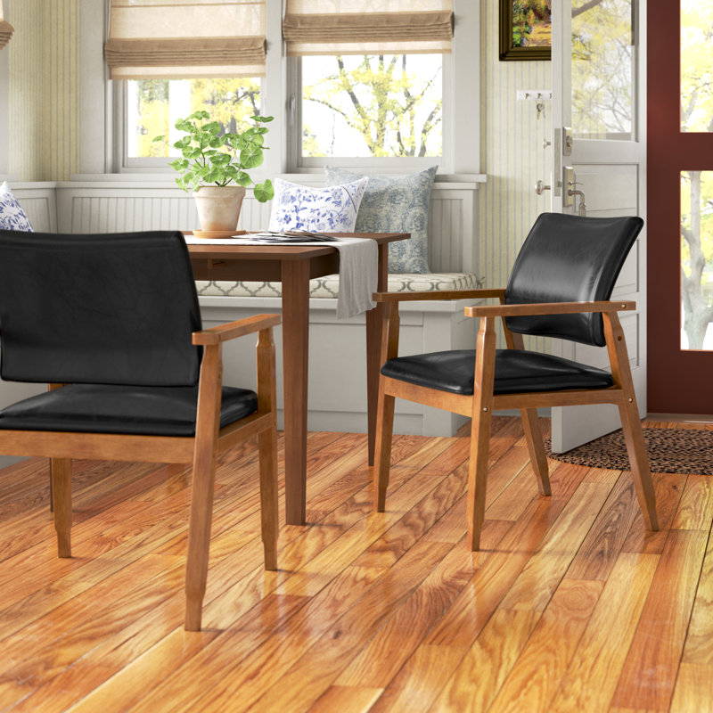 Andover Mills™ Salzer Solid Back Arm Chair & Reviews Wayfair